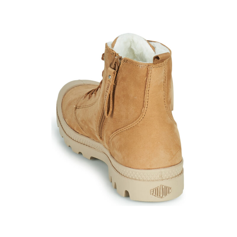 Palladium PAMPA HI ZIP WL W Marron Bottines Femme - 5
