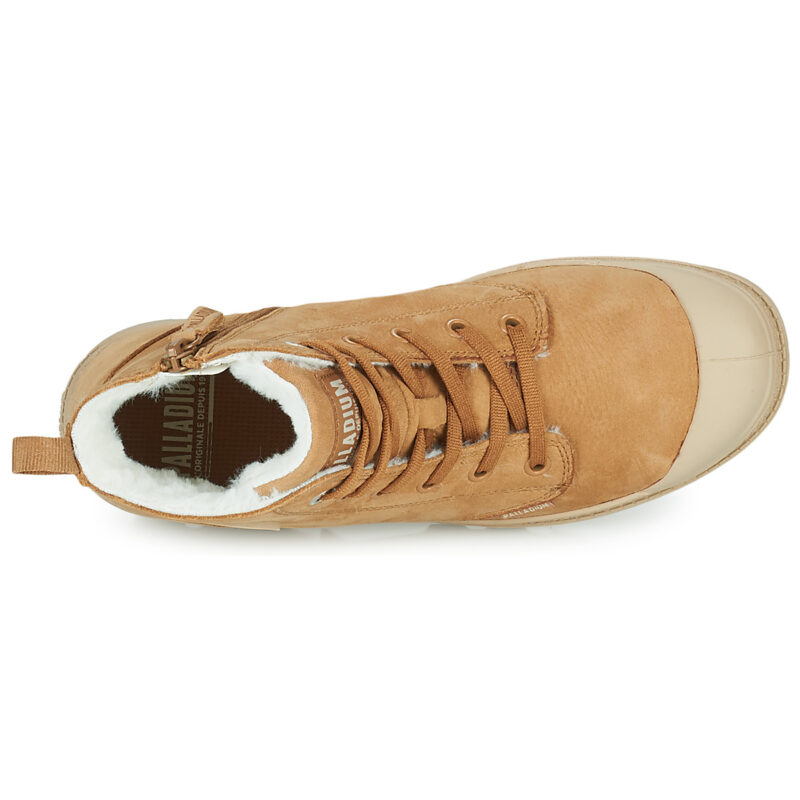Palladium PAMPA HI ZIP WL W Marron Bottines Femme - 6