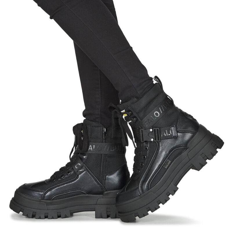 Buffalo  ASPHA COM1  Nero -  Stivaletti Donna - 8