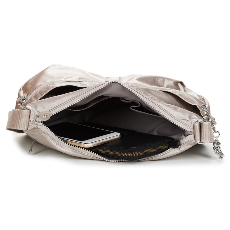 Kipling IZELLAH Oro Borsa a tracolla Donna - 5