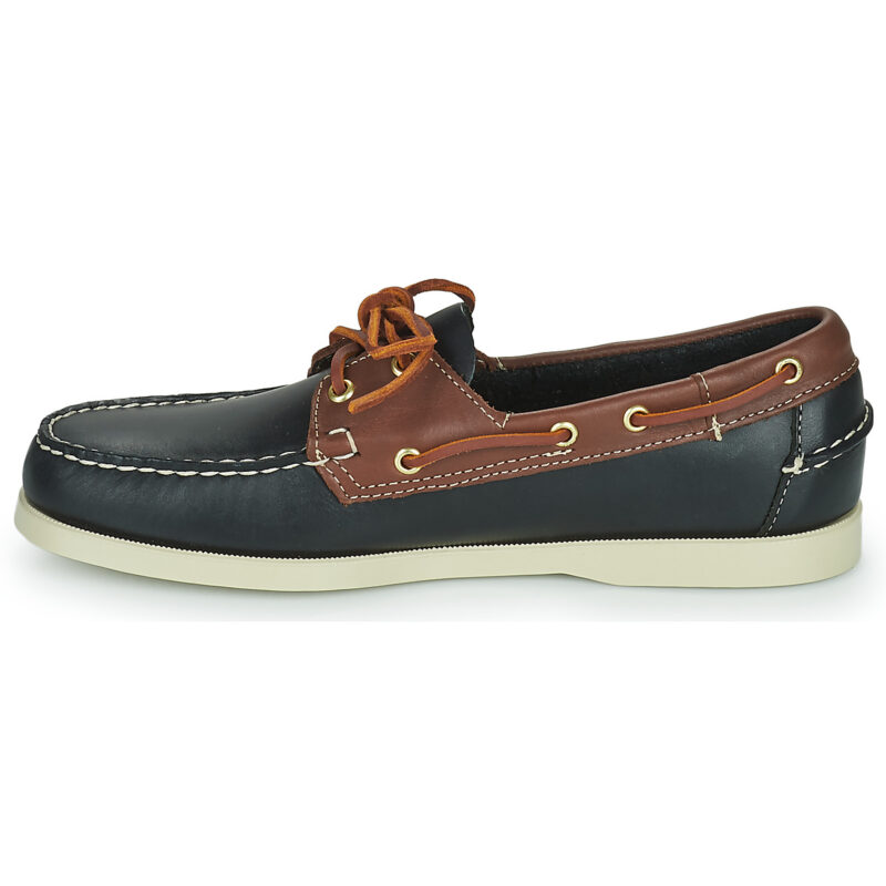 Sebago  PORTLAND WAXY LEA  Nero Scarpe da barca Uomo - 4