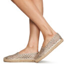 MelEspadrilles Bree3 Gold pour femmes de vin & Hamilton - 8