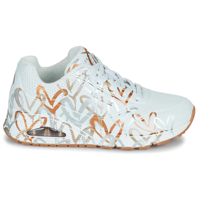 Skechers  UNO  Bianco -  Sneakers basse Donna - 2