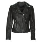 Giacca in pelle Oakwood CLIPS 6 Nero Giacche in pelle Donna - 1
