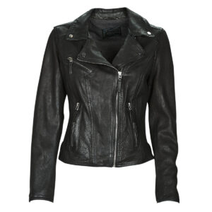 Giacca in pelle  Oakwood  CLIPS 6  Nero -   Giacche in pelle Donna