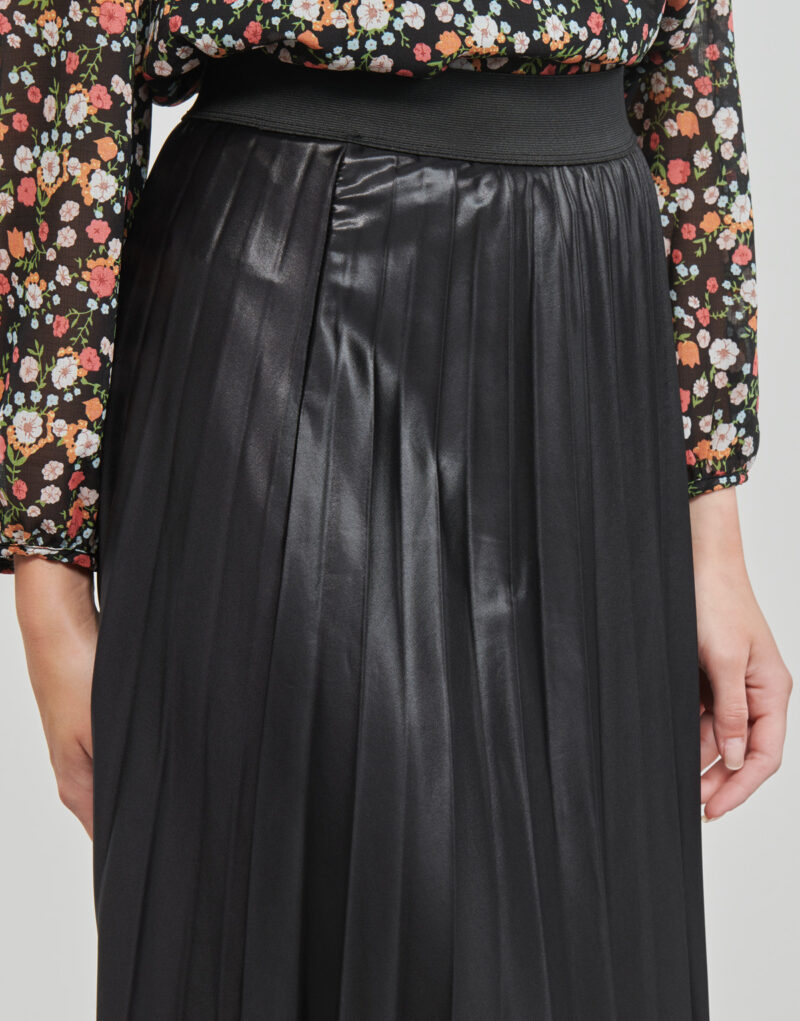 Gonne midi Vila VINITBAN SKIRT/SU Nero Gonne midi Donna - 5
