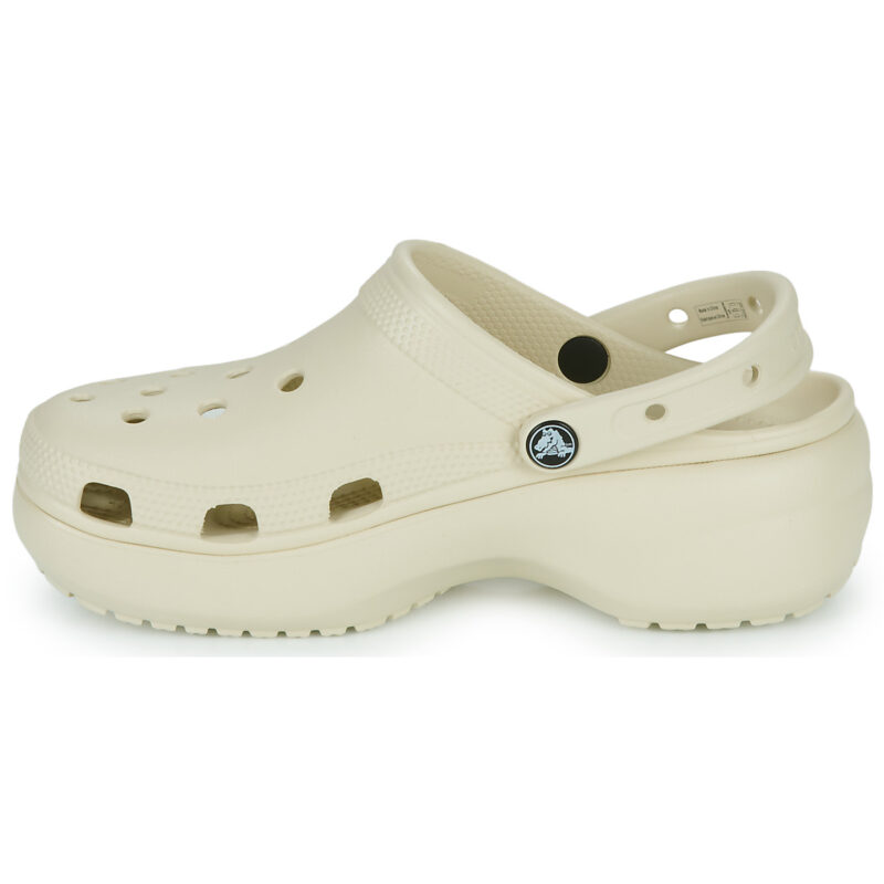 Crocs  CLASSIC PLATFORM CLOG W  Beige -  Zoccoli Donna - 4