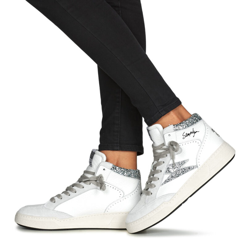 Semerdjian  BRAGA  Bianco -  Sneakers alte Donna - 8