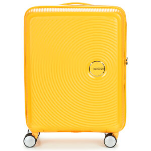 American Tourister SOUNDBOX SPINNER 55/20 TSA EXP Giallo Valigia rigida Donna
