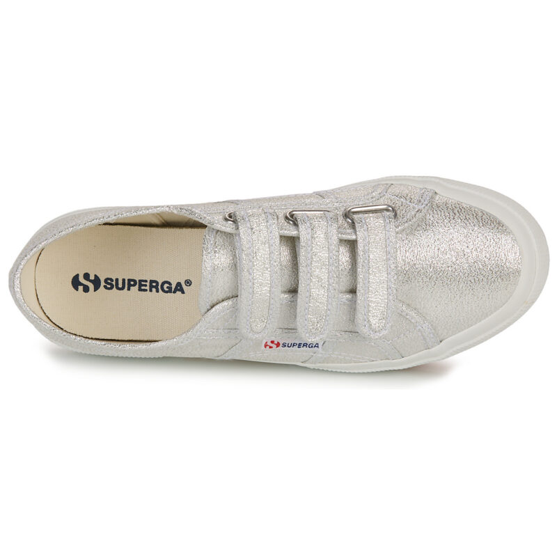 Superga 2750 LAME STRAP Argento Baskets basses Femme - 6