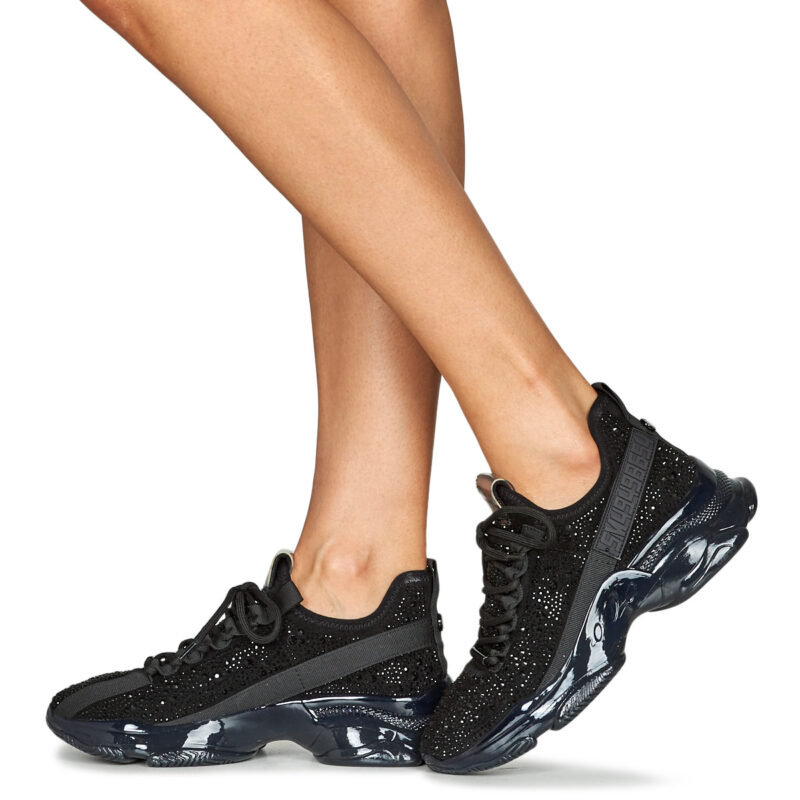 Steve Madden MAXIMA-R Black Low Sneakers Women - 8