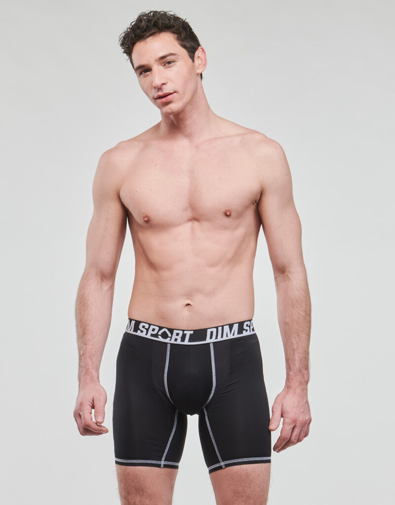 Boxer DIM DIM SPORT BOXER LONG MICROFIBRE PACK X2 Multicolore Boxer Uomo - 2