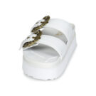 Sandalias blancas para mujer Versace Jeans Couture 74VA3SM1 - 3