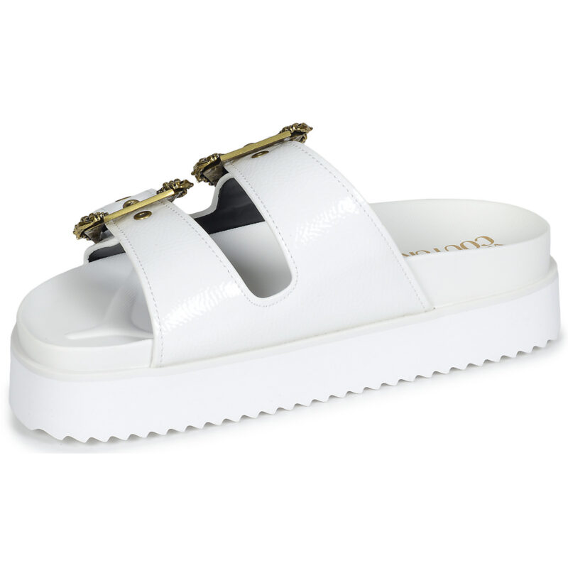 Sandalias blancas para mujer Versace Jeans Couture 74VA3SM1 - 4