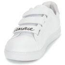Bons baisers de Paname EDITH AMOUR BLANC NOIR Bianco Sneakers basse Donna - 3