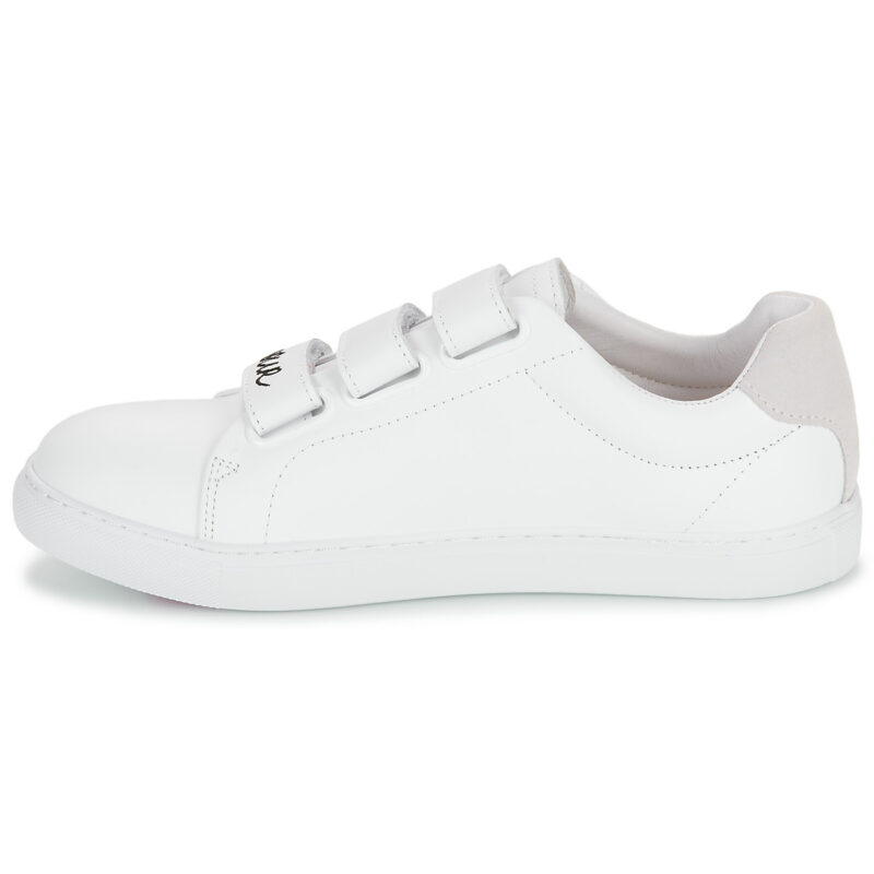 Bons baisers de Paname EDITH AMOUR BLANC NOIR Bianco Sneakers basse Donna - 4