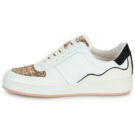 Bons baisers de Paname LOULOU BLANC ROSE GOLD GLITTER Bianco Sneakers basse Donna - 4