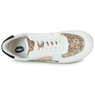 Bons baisers de Paname LOULOU BLANC ROSE GOLD GLITTER Bianco Sneakers basse Donna - 6