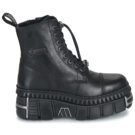 New Rock Schwarze BATISSE - M&auml;nner-Stiefel - 2