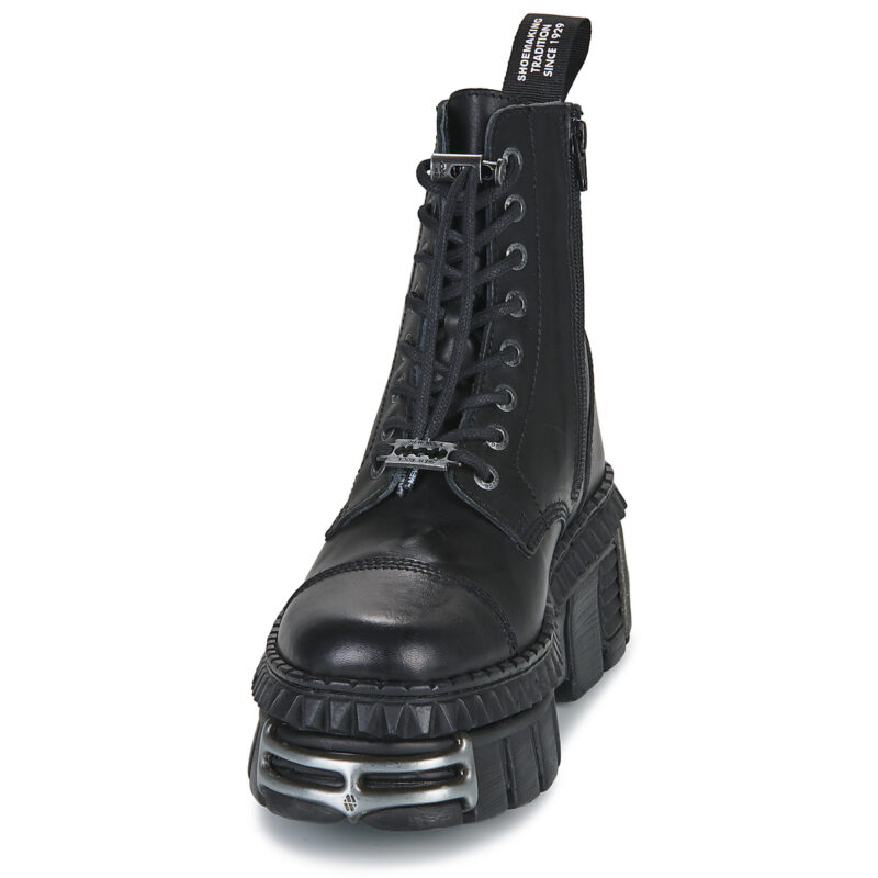 New Rock BATISSE Nero - Stivaletti Donna - 3