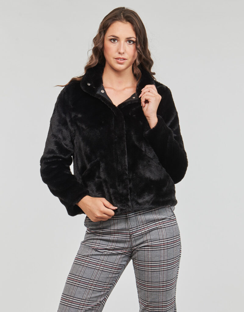 Giubbotto Only ONLNEWVIDA FAUX FUR JACKET CC OTW Nero Giubbotti Donna - 2