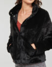 Giubbotto Only ONLNEWVIDA FAUX FUR JACKET CC OTW Nero Giubbotti Donna - 5