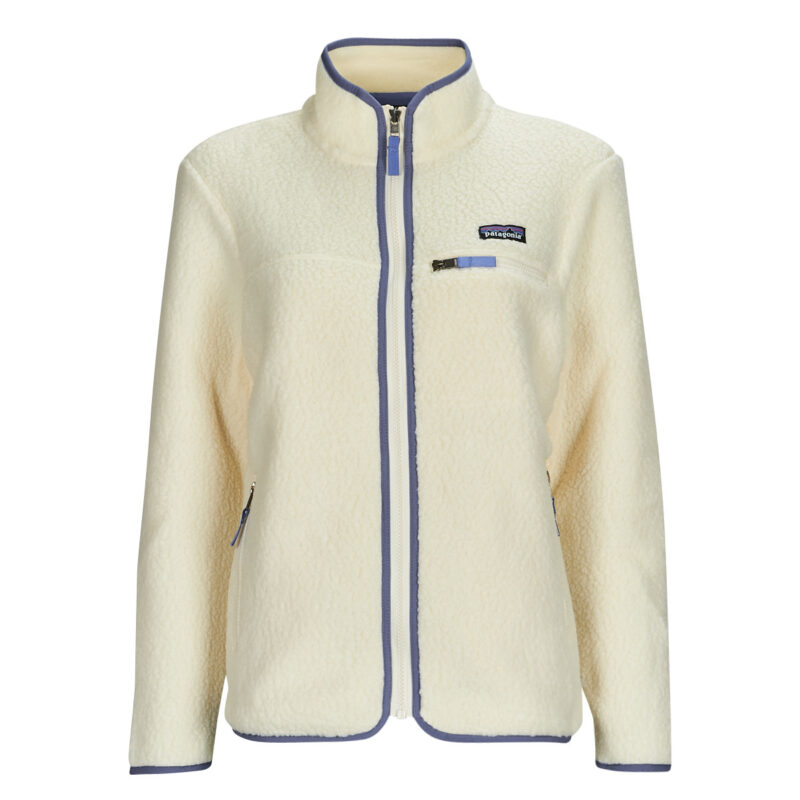 Sudadera Patagonia W'S RETRO PILE JKT color beige - Sudaderas para mujer - 1