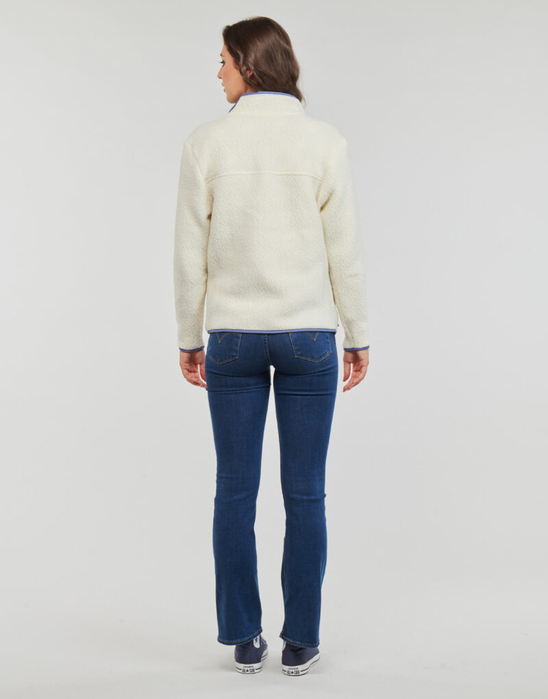 Sudadera Patagonia W'S RETRO PILE JKT color beige - Sudaderas para mujer - 4