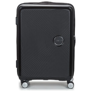 American Tourister SOUNDBOX SPINNER 67/24 TSA EXP Nero Valigia rigida Donna