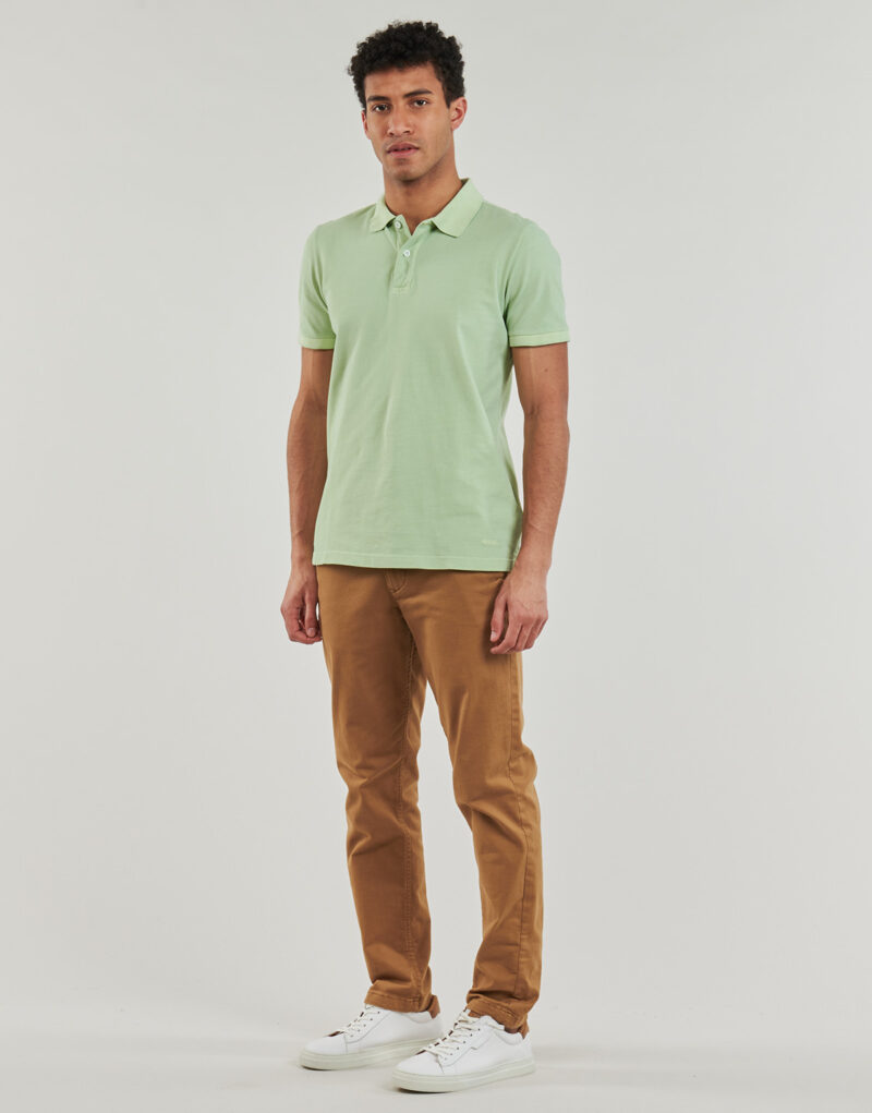 Polo Geox M POLO GARMENT Verde Polo Uomo - 3