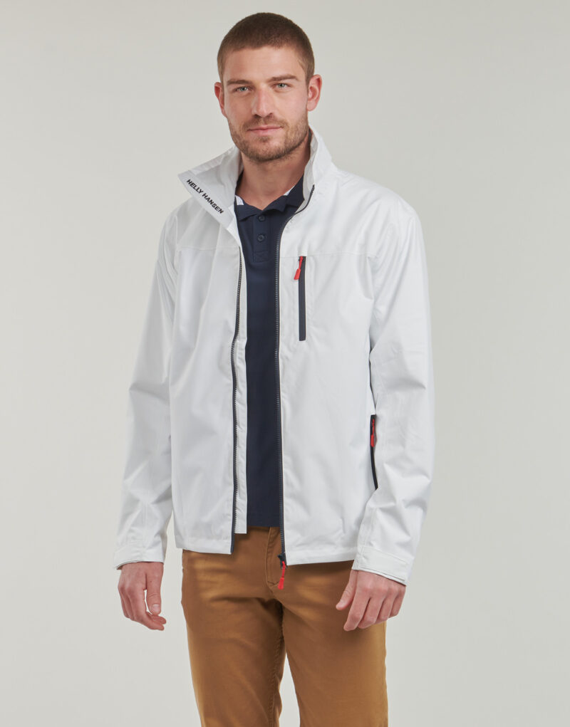 Giubbotto Helly Hansen CREW HOODED JACKET 2.0 Bianco Giubbotti Uomo - 2