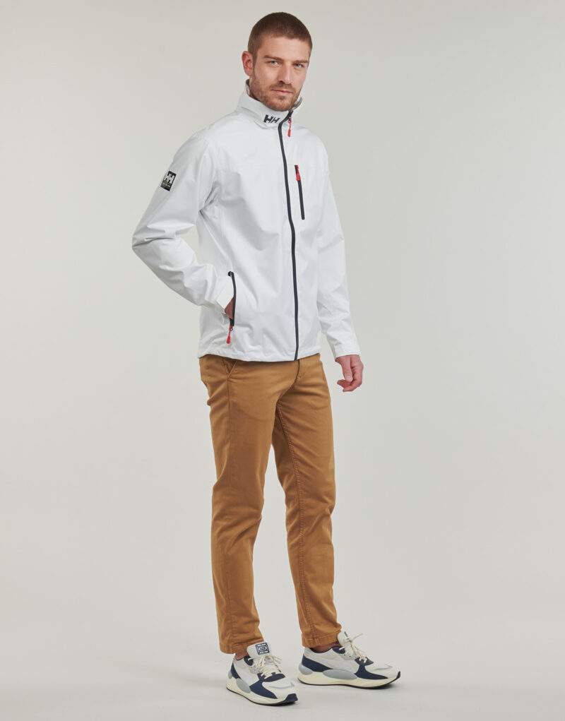 Giubbotto Helly Hansen CREW HOODED JACKET 2.0 Bianco Giubbotti Uomo - 3