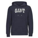 Felpe mit Cappuccio Gant ARCH SCRIPT HOODIE Marine Herren-Hoodies - 1