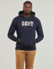 Felpe mit Cappuccio Gant ARCH SCRIPT HOODIE Marine Herren-Hoodies - 2