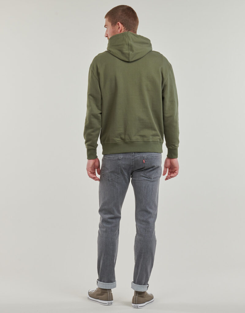 Sweatshirts mit Kappe Element CORNEL CIPHER PO Khaki Sweatshirts mit Kappe Herren - 4