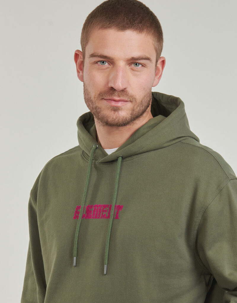 Sweatshirts mit Kappe Element CORNEL CIPHER PO Khaki Sweatshirts mit Kappe Herren - 5