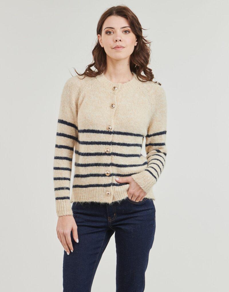 Gilet / Cardigan Betty London FLEUR Beige Gilet / Cardigan Donna - 2