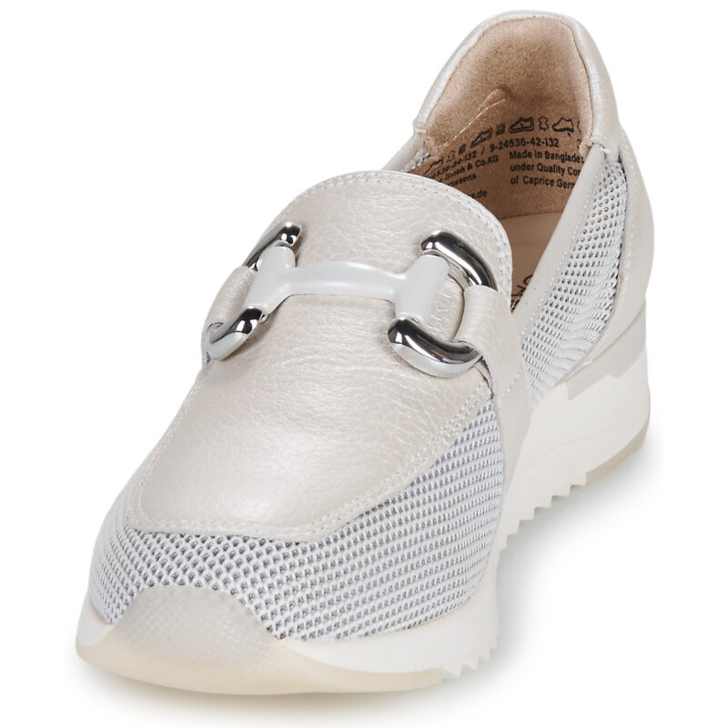 Caprice 24502 ​​White Women's Moccasins - 3