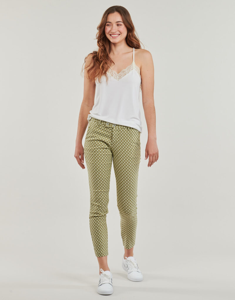 Pantaloni slim Freeman T.Porter TESSA JELLIZ Kaki Pantaloni slim Donna - 2