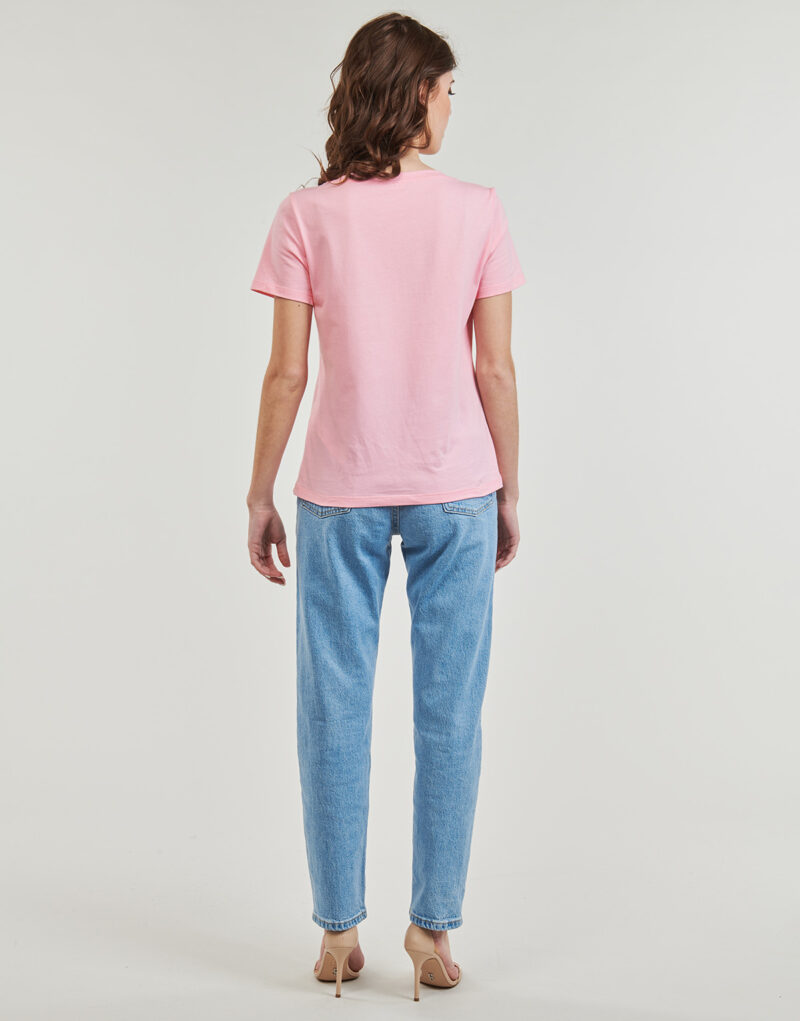 T-shirt Liu Jo MA4395 Rosa T-shirt maniche corte Donna - 4