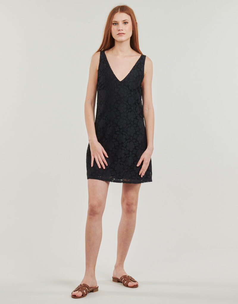 Abito corto Desigual VEST_LACE Nero Abiti corti Donna - 2
