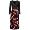 Robe Desigual VEST_MENPHIS Noir Robes Longues Femme