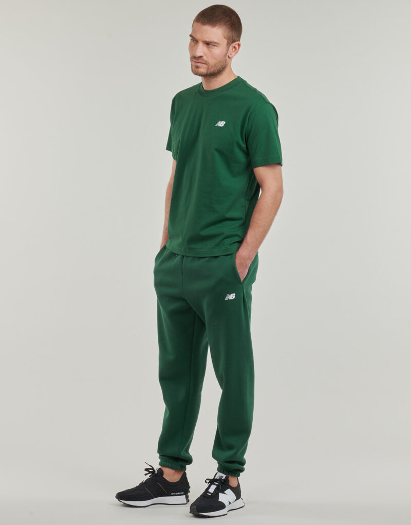 Pantaloni Sportivi New Balance FLEECE JOGGER Verde Pantaloni Sportivi Uomo - 3