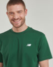 T-shirt New Balance SMALL LOGO JERSEY TEE Verde T-shirt maniche corte Uomo - 5