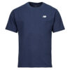 T-shirt New Balance SMALL LOGO JERSEY TEE Blu T-shirt maniche corte Uomo