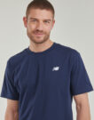 T-shirt New Balance SMALL LOGO JERSEY TEE Blu T-shirt maniche corte Uomo - 5