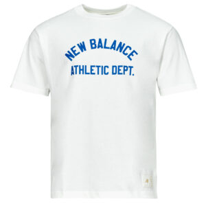 T-shirt New Balance ATHLETICS DEPT TEE Bianco T-shirt maniche corte Uomo