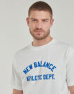 T-shirt New Balance ATHLETICS DEPT TEE Bianco T-shirt maniche corte Uomo - 5