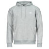 Felpe con cappuccio New Balance SMALL LOGO HOODIE Grigio Felpe con cappuccio Uomo