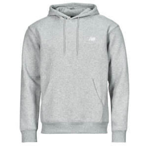 Felpe con cappuccio  New Balance  SMALL LOGO HOODIE  Grigio -  Felpe con cappuccio Abbigliamento Uomo